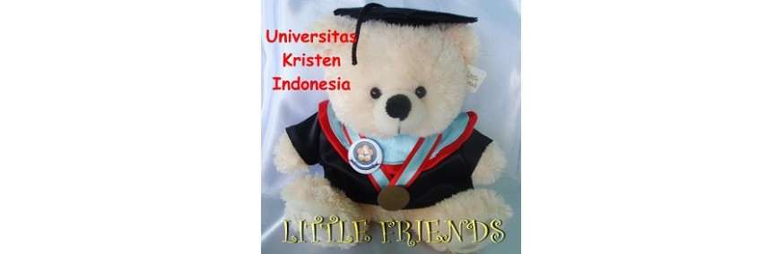 Boneka Wisuda Universitas Kristen Indonesia